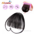 Synthetic Fringes Handmade Real Hair Air Bangs 100% Human Hair Manufactory